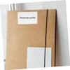 Operitacx Thermal Labels Sticker Labels for Mason Jars 100pcs 80x50mm
