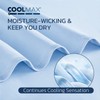 Degrees of Comfort PolarEdge Pro Cooling Blanket King Size, Upgraded