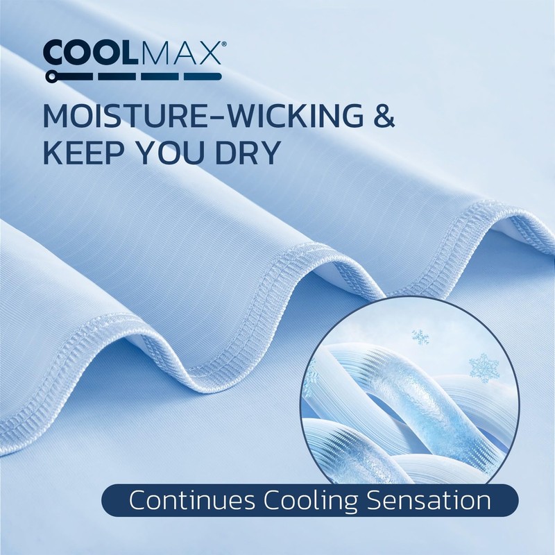 Degrees of Comfort PolarEdge Pro Cooling Blanket King Size, Upgraded