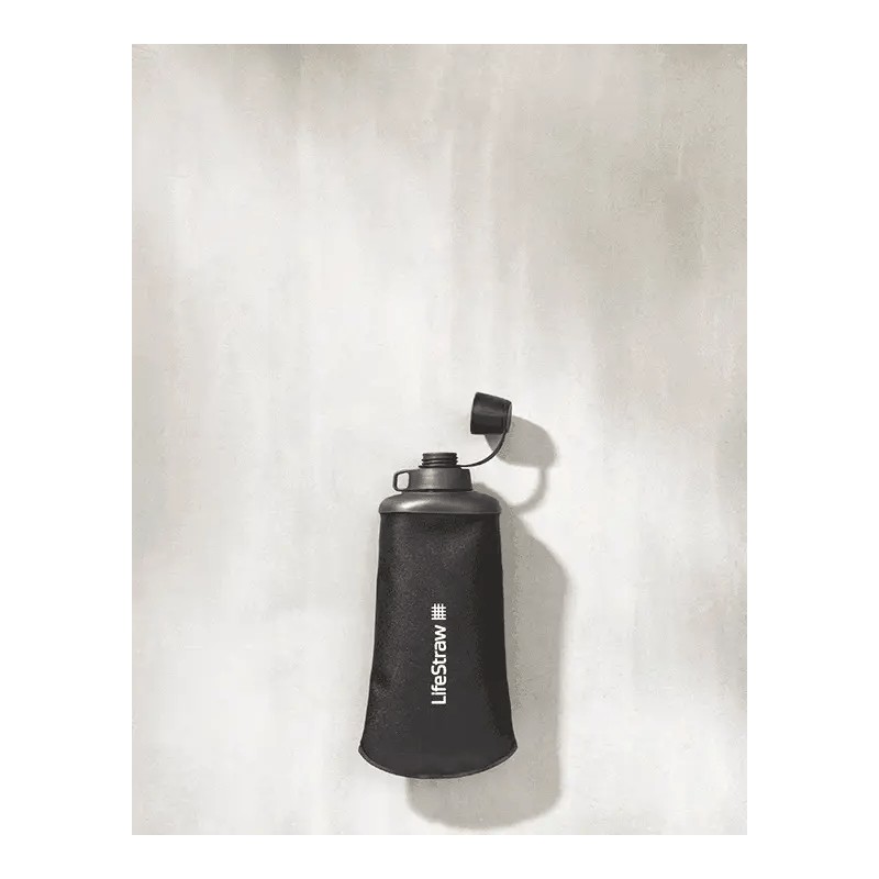 LifeStraw Peak Collapsible Squeeze Bottle 650ml, Mountain Blue