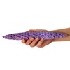 Toyland® 10cm (4") Morf Worm Fidget Toy - Purple Splatter