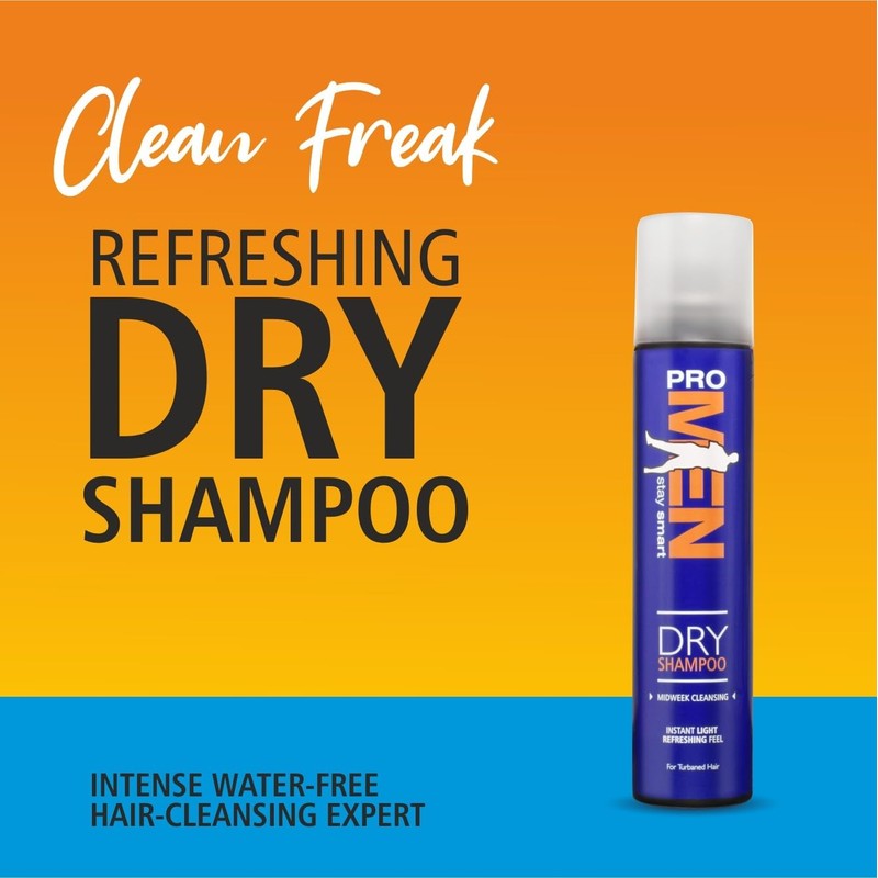 Promen Dry Shampoo, White, 195ml