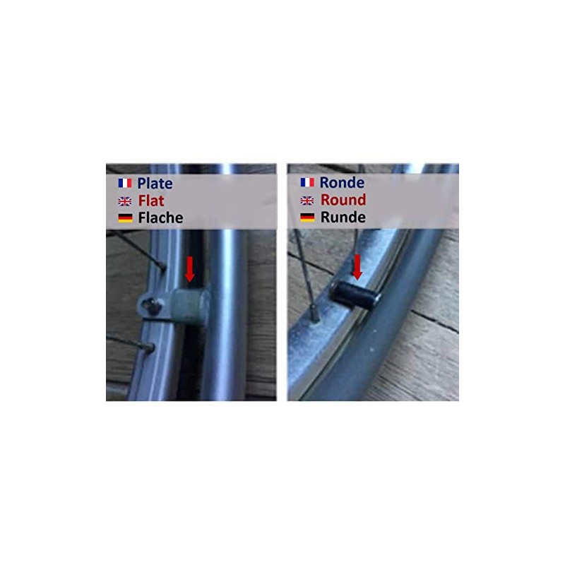 Spoke Guards for Wheelchair (Pair) Fit 20.28 to 20.66" Handrim