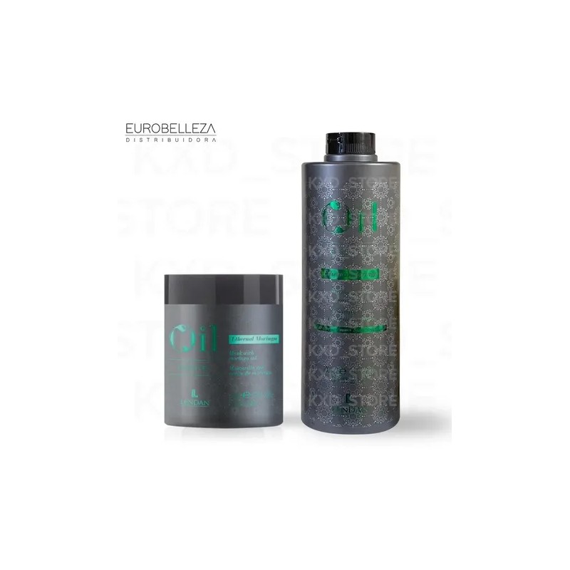 Lendan Oil Essences Moringa Shampoo 1 L Mascarilla 500 Ml