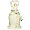 Appletree Design 50th Anniversary Ivory Orchid Bell, 5-Inch Tall, Includes
