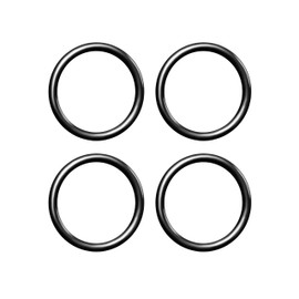 STEADYKLEEN - Sink Drain O Ring (4), Plunger Rubber Gasket for 3 Compartment Sink, Replacement O Rings, Complements Twist Waste Valve Drain Stopper