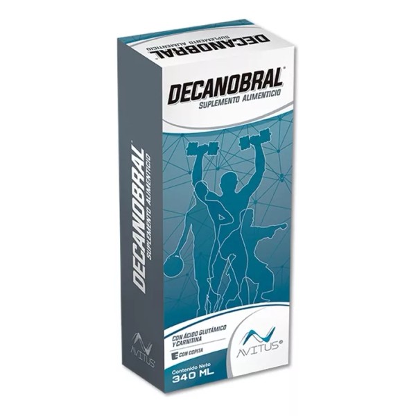 Decanobral Suplemento Acido Glutamico Y Carnitina 340 Ml