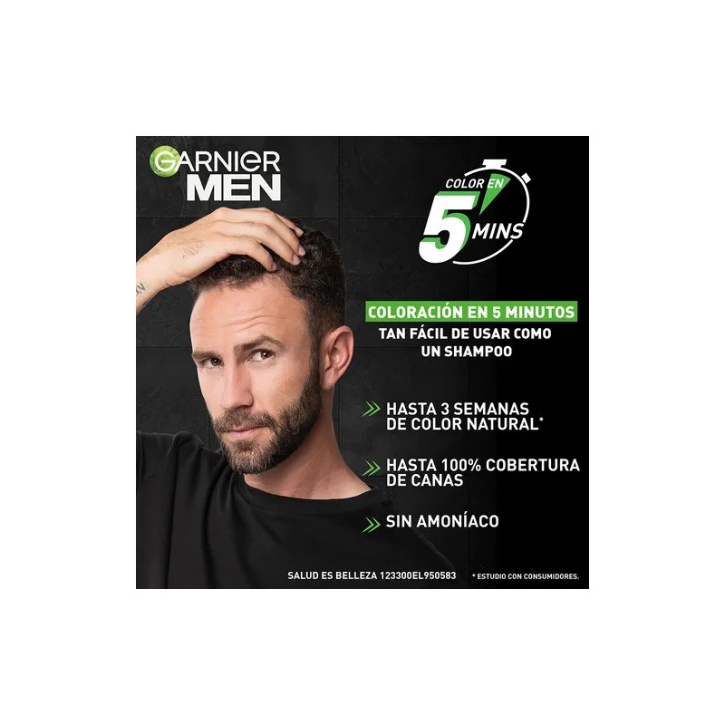 Garnier Men Tinte Para Cabello Tono 30 Castaño Oscuro