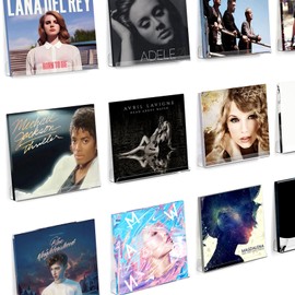 Vinyl Record Shelf Wall Mount, 12 inch Record Holder for Storage & Display, Clear Floating Shelf for Kids Bookshelf, Magazine Rack, Picture Ledge - 12 Pack