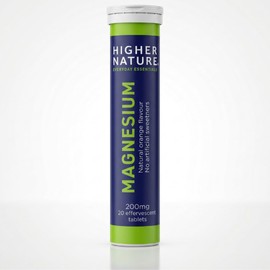 Higher Nature Magnesium Effervescent Tablets - 60 Magnesium Tablets
