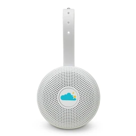 Yogasleep Hushh+ Portable White Noise Machine for Baby, 20 Soothing Natural Sounds, Wireless Charging & Speaker, Compact Size, Noise Canceling for Better Sleep, Privacy & Nursery Must Have