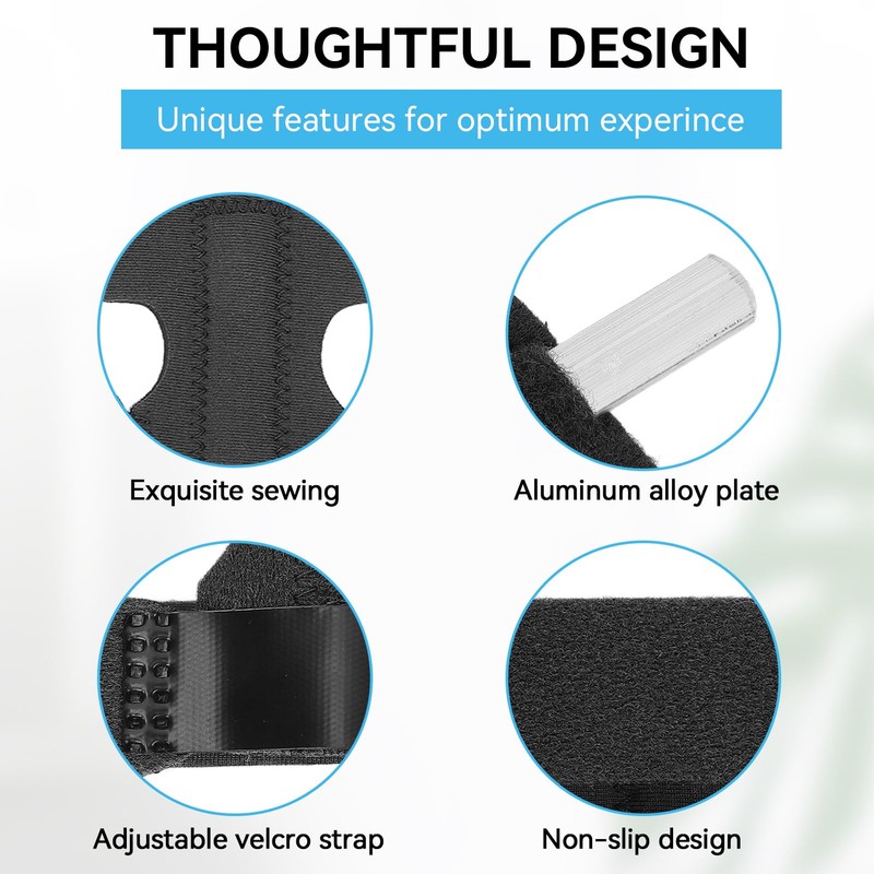 Toe Brace, Multi Adhesive Toe Fracture Fixator, Hallux Valgus Correction