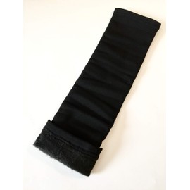 Warm Long Leg Warmer, Men's, Thermal, Cold Protection, Leg Warmer, Women's, Brushed Lining, Shaggi, Unisex, Black