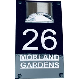House Numbers Plaques Door Numbers House Numbers Street Name Sign for Wall and Doors