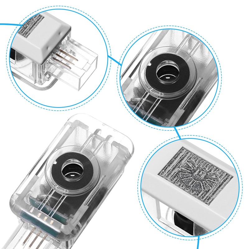 JCRNBU 2PCS Car Door Lights Logo for Defender 2020-present, Puddle