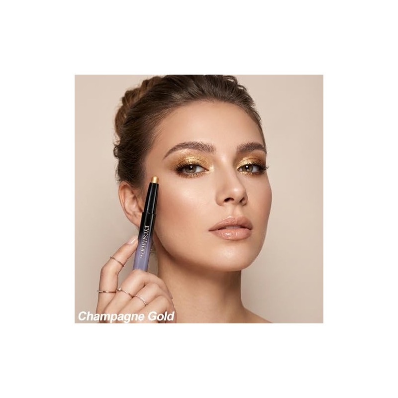 Erinde Sombra de Ojos en Barra Resistente al Agua Glitter,