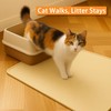 WMTekek Extra Large Cat Litter Mat Tray 34" x 22"