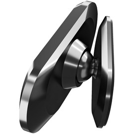 Callstel Handy-Kfz-Halterung: 2er-Set Kfz-Handyhalterungen für Armaturen, 360° drehbar, inkl. Magnet (Handy Halterungen Magnet, Armaturenbrett)