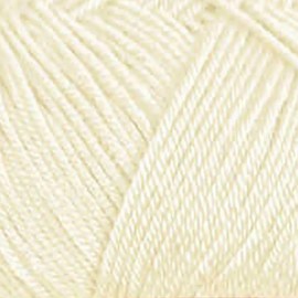 Estako Dream, 100% Microfiber Acrylic Yarn, Soft, Super Fino/Fingering Weight (1) for Crochet and Knitting 3.5 Oz (100g) / 382 Yrds (350m) (70148 - Cream)