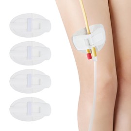 Foley Catheter Urinary Leg Bag Legband Holder,statlock Foley Catheter stabilization Device ，g Tube Accessories Supplies，Feeding Tube Supplies(Pack of 4)