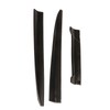 3PCS Car Universal Spoiler Thermal Stability Strong Grip Lightweight Rear