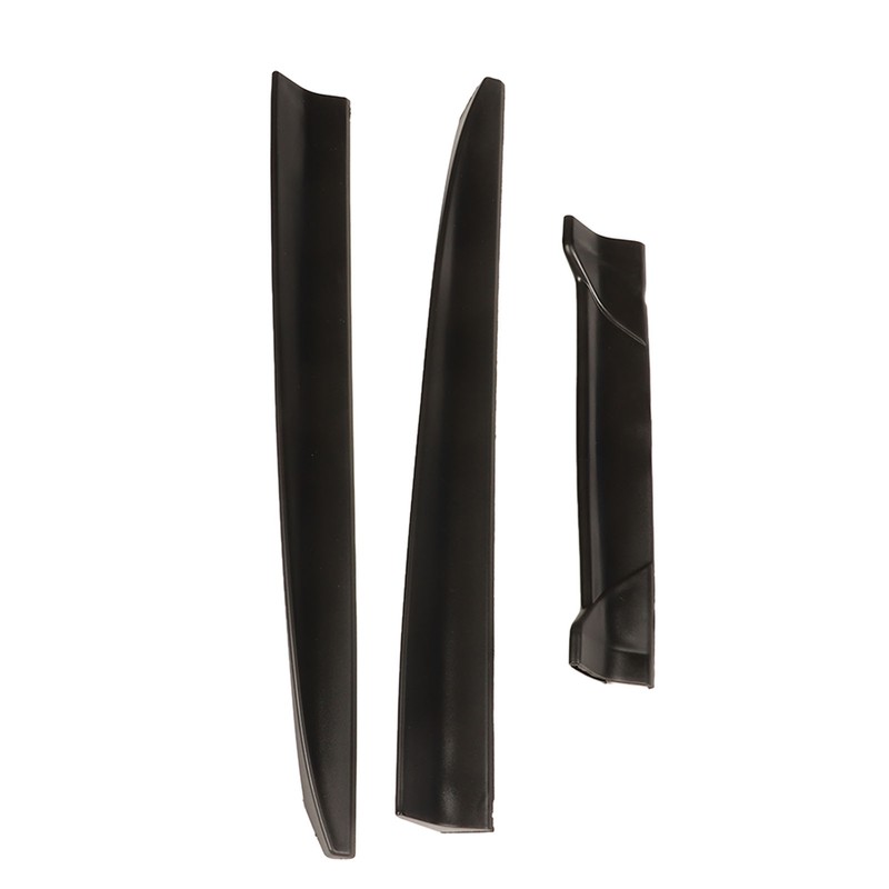 3PCS Car Universal Spoiler Thermal Stability Strong Grip Lightweight Rear