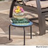 Christopher Knight Home Iris Outdoor Ceramic Tile Side Table with