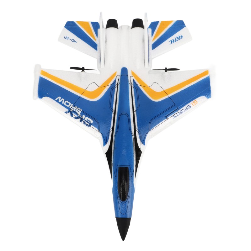 RC Glider Plane Lightweight Flexible Remote Control Airplane with LED