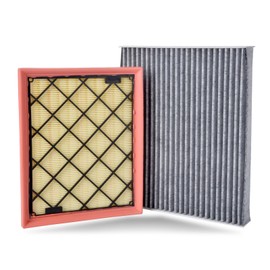 Engine & Cabin Air Filter Set for Ford Edge-2.0L 2.7L(2015-24)3.5L(2015-18) Fusion; for Lincoln Continental-2.7L 3.0L 3.7L(2017-21) Mkx-2.7L 3.7L(2016-18) Mkz Nautilus; Replace: CA11480 DG9Z19N619A