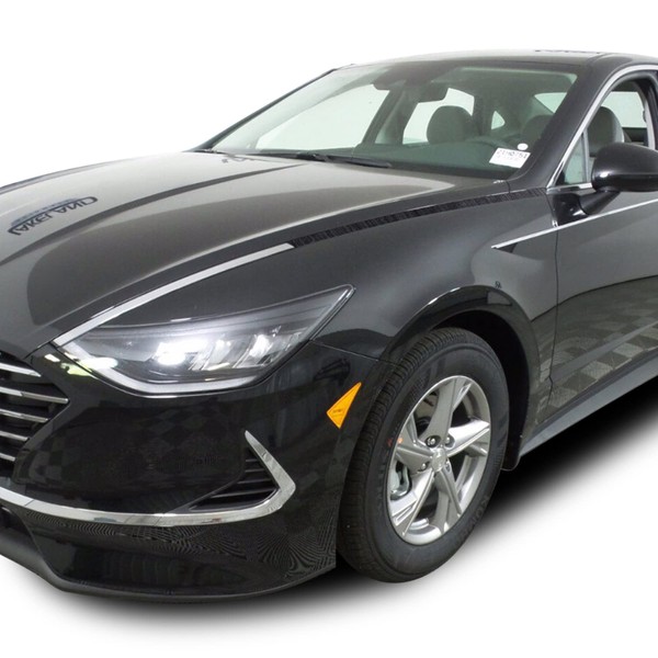 Hood Trim Chrome Delete Blackout Precut Vinyl Wrap Overlay Kit