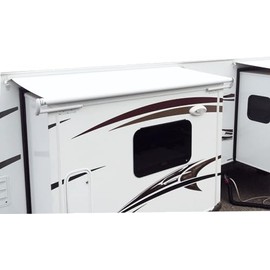 14 oz RV Slide Out Awning Fabric Replacement – Heavy Duty Vinyl Waterproof UV-Resistant, Carefree Outdoor Camping Slide Out Fabric, Weatherproof, 3-Year Warranty Replacement Fabric Only – (146)