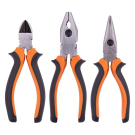 BOOMET Combination Pliers, 160 mm, Universal Pliers, Various Designs to Choose From, Pliers for Gripping, Holding, Bending and Cutting, Ergonomic Handle