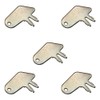 RAParts 5 Master Disconnect 8398 Ignition Keys Fits Caterpillar Models