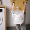 Suclain 3 Pcs Flexible Laundry Basket Set Carry Portable Flexible