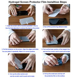 Negugew 2 Pack Screen Protector For Honor Magic V3, Ultra-Thin Soft TPU Hydrogel Film For Honor Magic V3 Case Friendly,Touch Sensitive