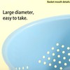 Metal Strainer Powder Coated Self Draining Metal Strainer with Bottom