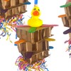 Bonka Bird Toys 3846 Duck Block Small Medium Bird Toy