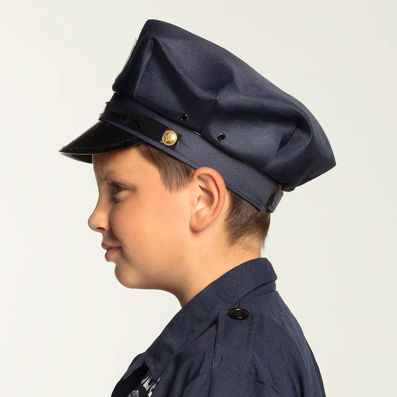 Boland Boland 97053 - Kinder-Mütze Polizist, Kopfbedeckung, Hut, Polizei, Sheriff,