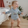 PUHHAPIEY Newborn Baby Boy Romper Long Sleeve Striped Outfit Waffle