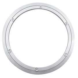 Cionyce 12 Inch Aluminium Alloy Turntable Bearing Lazy Susan Swivel Turntable for Table with Rotating Ring (12 Inch)