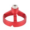 Open Hole Fixed Base Woodworking Hole Puncher Drilling Vertical Fixture