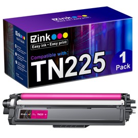 E-Z Ink TN225 Toner Cartridge Replacement for Brother TN225 Toner Cartridges TN 225 TN-225 TN225 Work for HL-3140CW HL-3170CDW MFC-9330CDW MFC-9340CDW MFC-9130CW (Magenta)