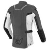 Berik Tourer Waterproof Motorcycle Textile Jacket, Grey/Black/White