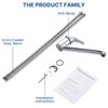 Rehomthy Kitchen Sink Mixer Tap, Single Lever Kitchen Faucet, Kitchen