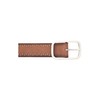 MUSTANG Women's Velour Belt, Cognac