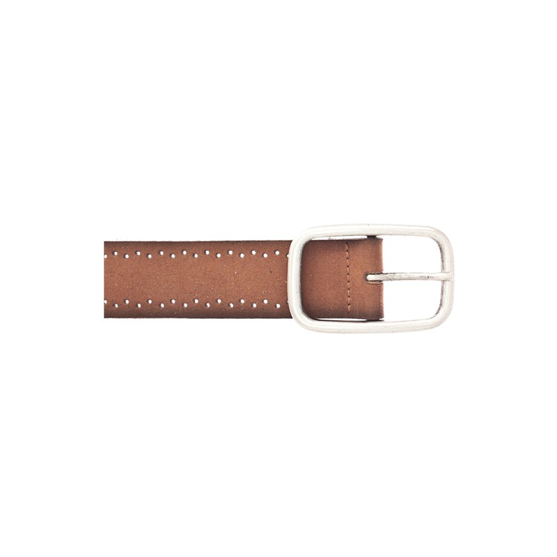 MUSTANG Women's Velour Belt, Cognac