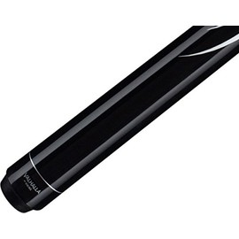 Valhalla VA204 by Viking 2 Piece Pool Cue Stick Black Tribal Monochromatic HD Graphic Transfers 16-21 oz. Plus Master Chalk (Black Tribal VA204 Blue Master Chalk, 20.5)