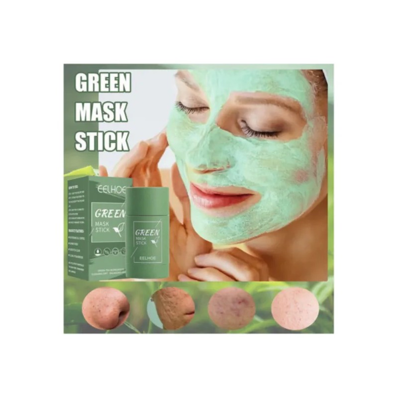 2pcs Tira Verde Mascarilla Facial Extracto