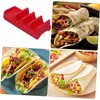 Plato Porta Tacos y Tortillas Bandeja Para Servir Diseño Ondulado