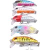 Micro Minnow Lures Sinking 2.5g 35mm Set of 5 Small